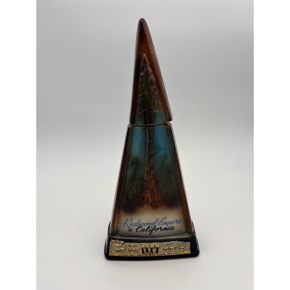 Jim Beam Other - Vintage Jim Beam Redwood Empire California Decanter Ceramic Whiskey Bottle 1960s